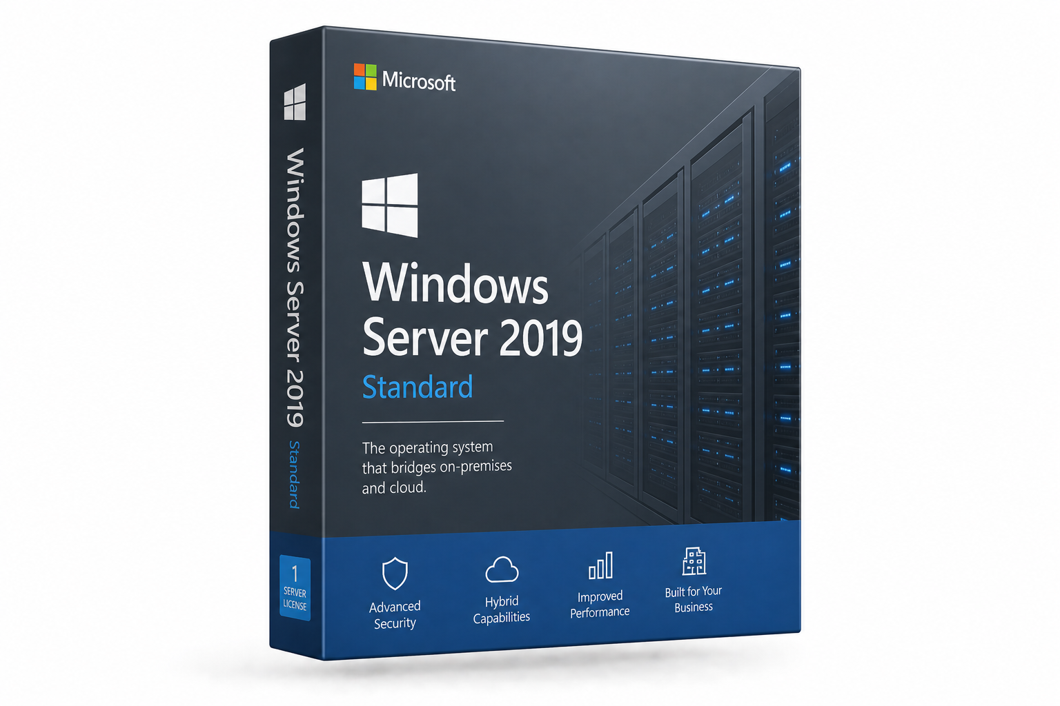 Comprar Windows Server 2019 Standard España Windows Server 2019 Standard licencia Original España 39,99€ — SeleccionDigital